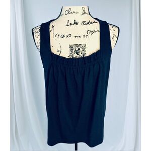 Banana Republic Women's Size Medium Sleeveless Blouse Top Tank Shirt Blue